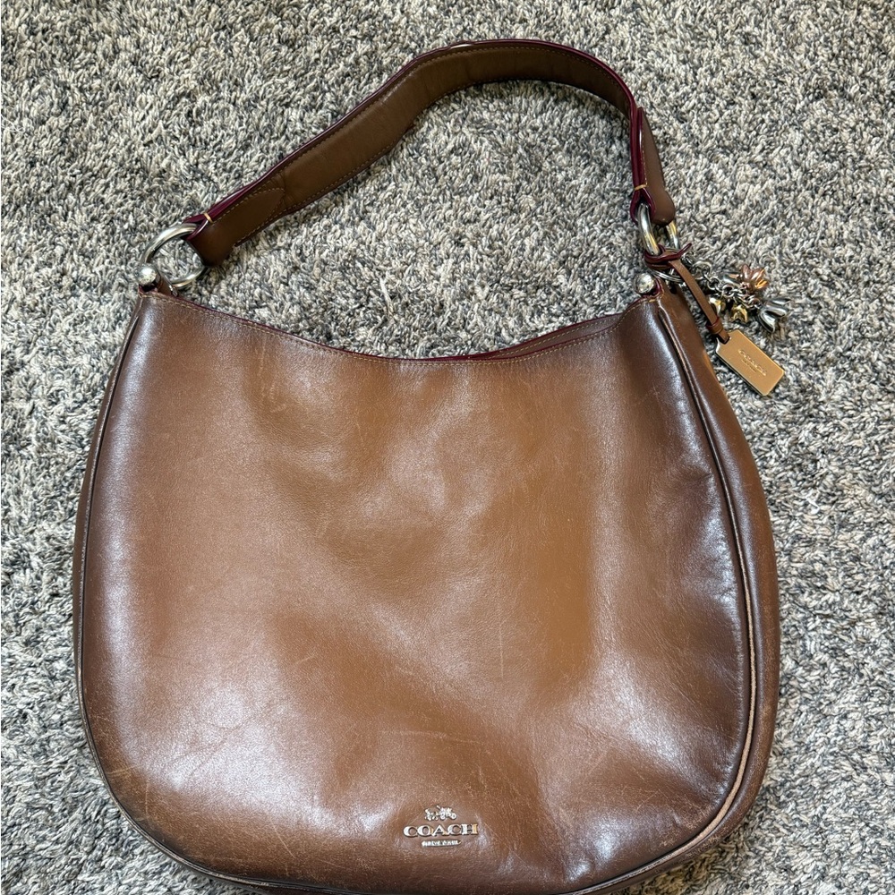 Coach Brown Leather Women's Bag